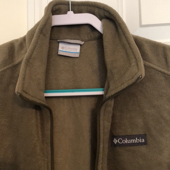 Mens Columbia Fleece Vest - Picture 2 of 3